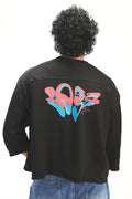 BLACK LOSE TEE