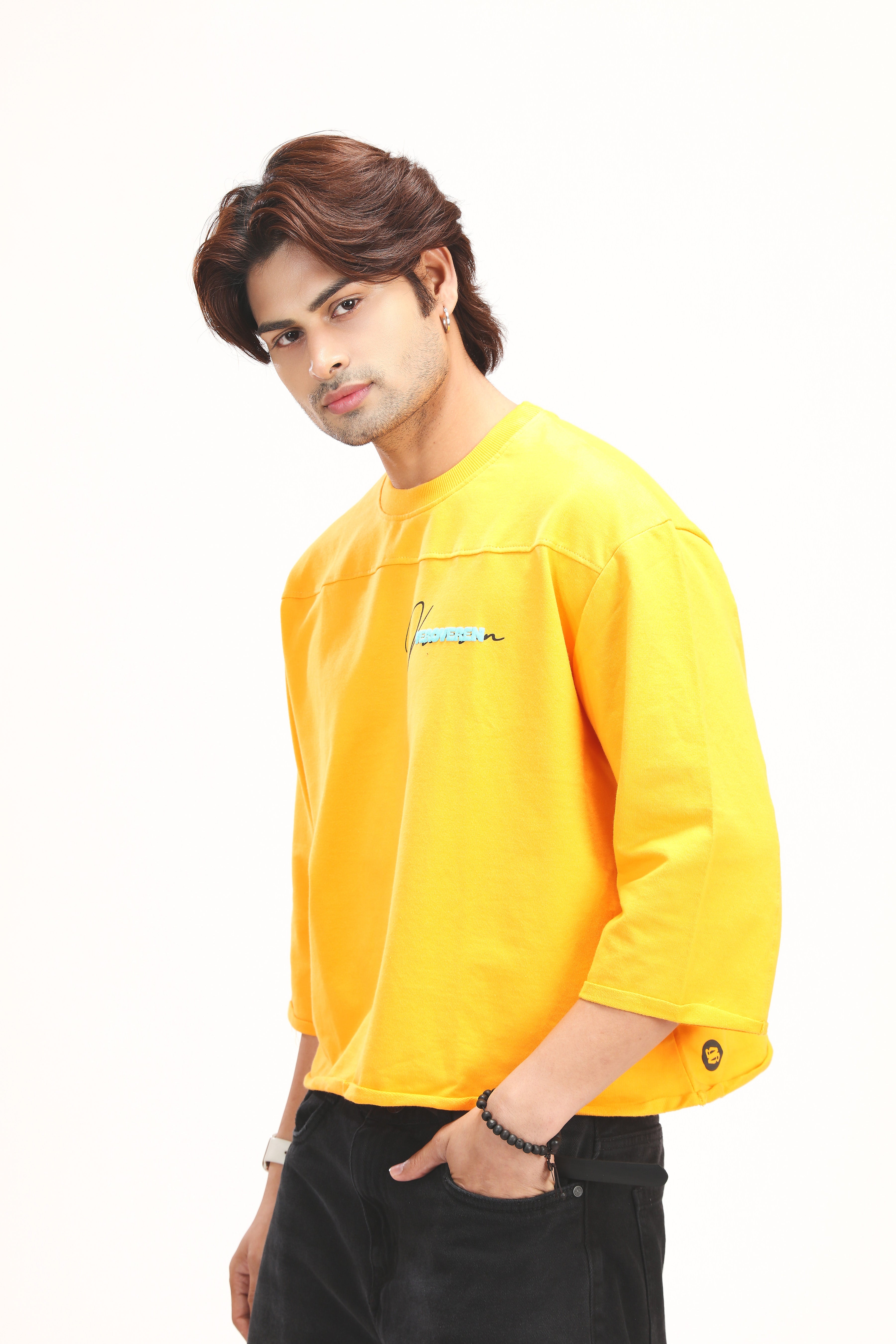 STAYGROOVY YELLOW TEE