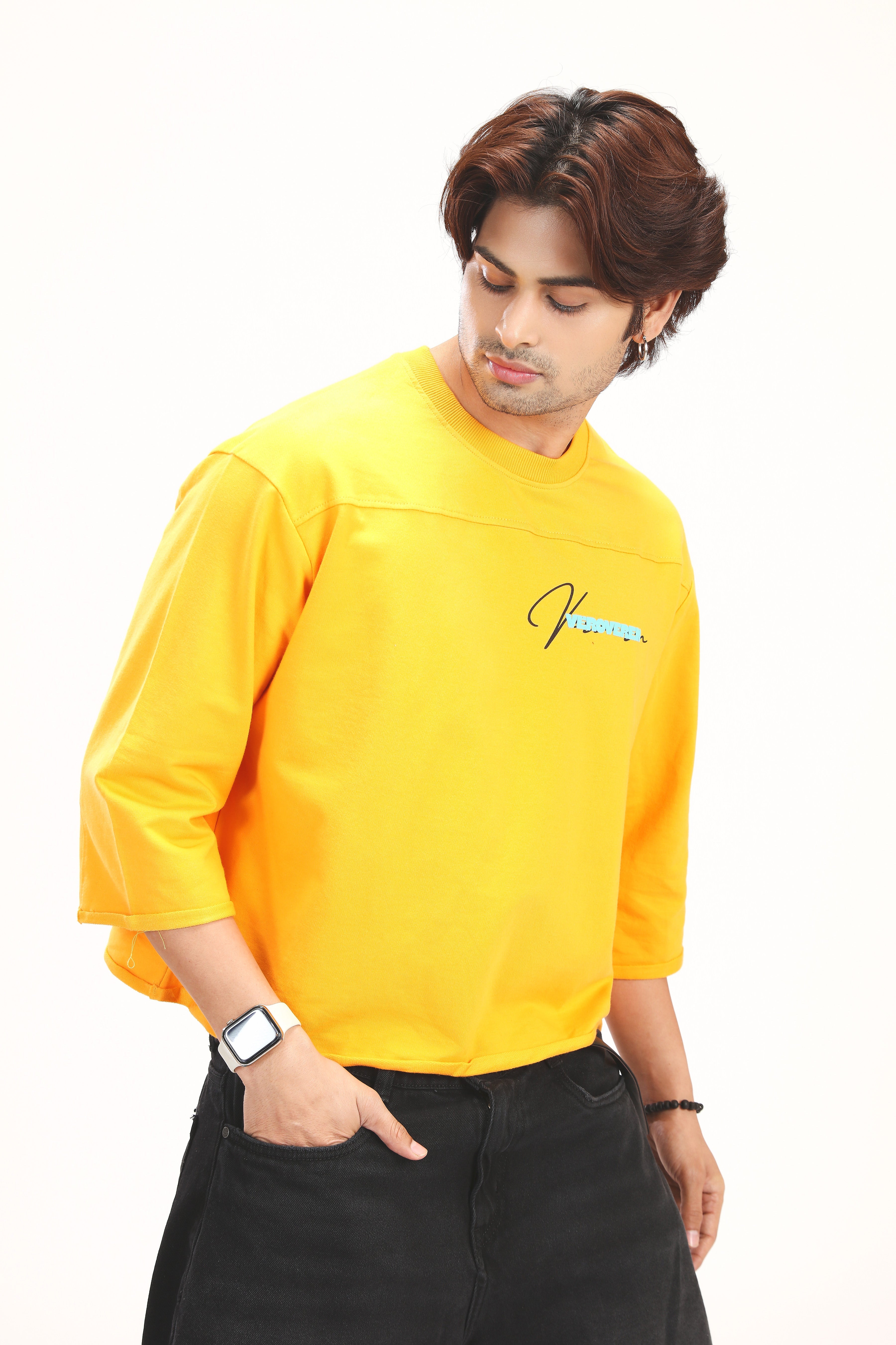 STAYGROOVY YELLOW TEE