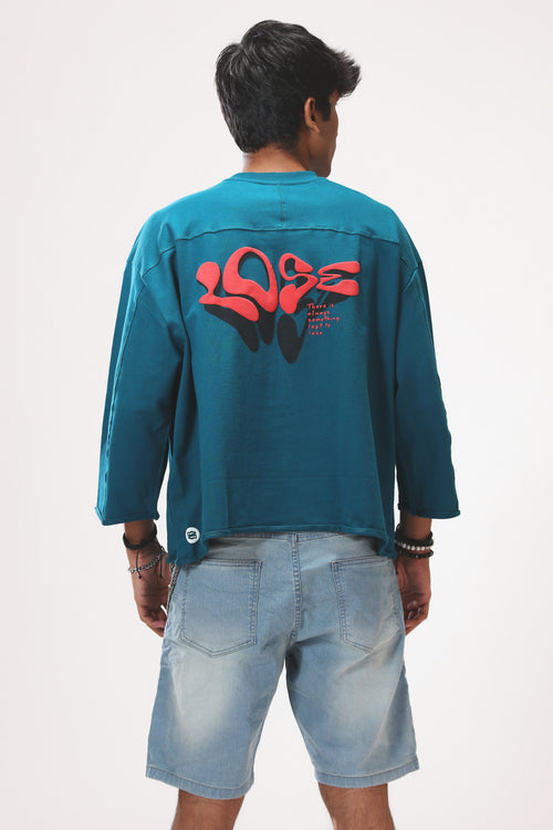 BLUE LOSE TEE