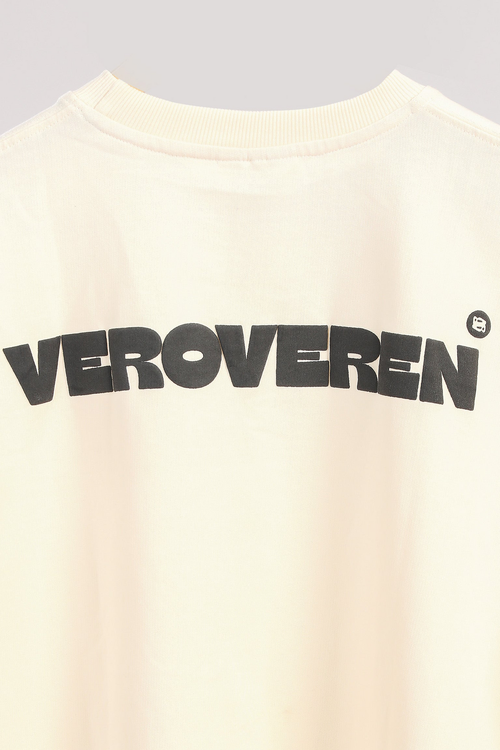 CREAM BASIC T-SHIRT