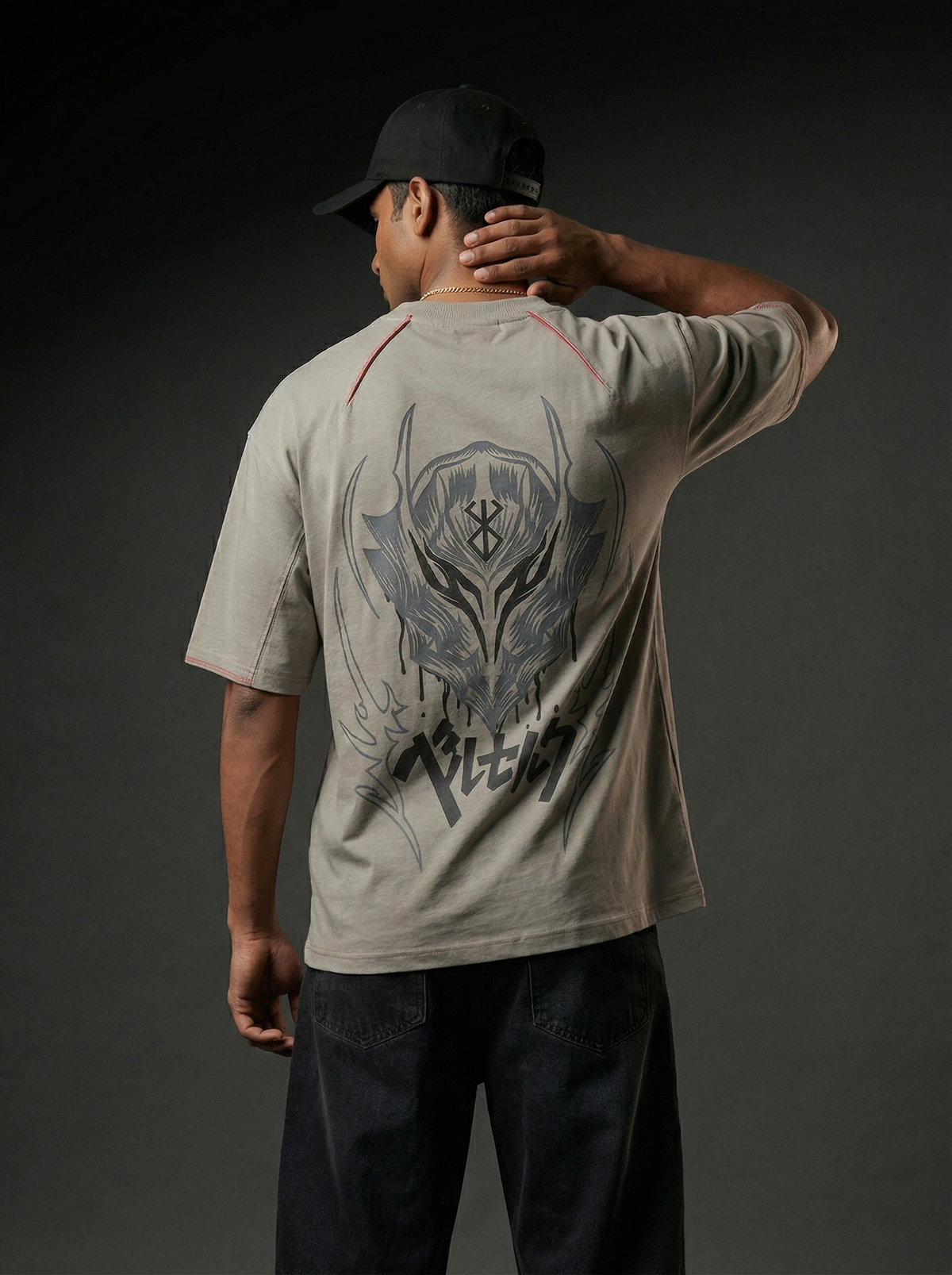 Berserk Oversized T-shirt – Dark Graphic Streetwear