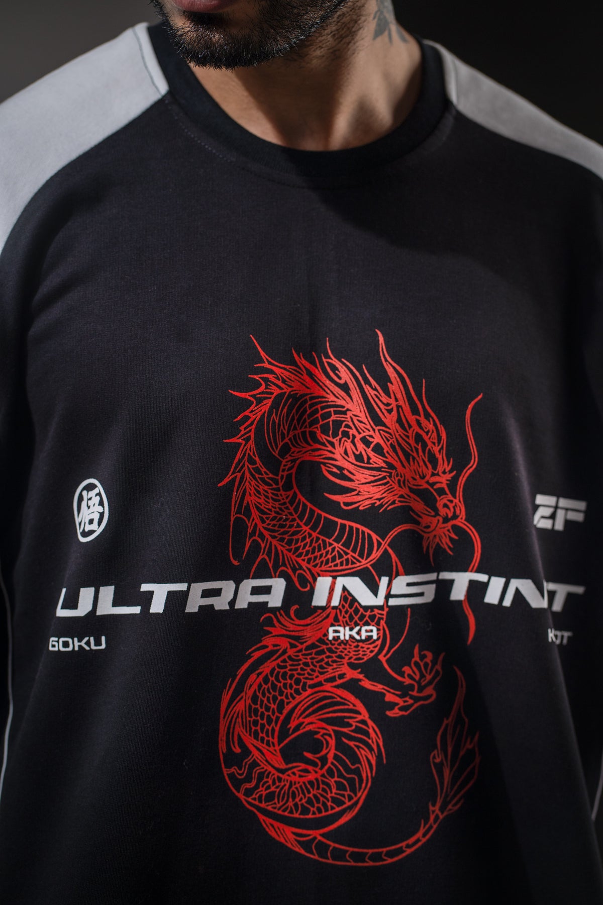 Ultra Instinct Goku (Kakarot) | Oversized Anime T-Shirt ZAMS