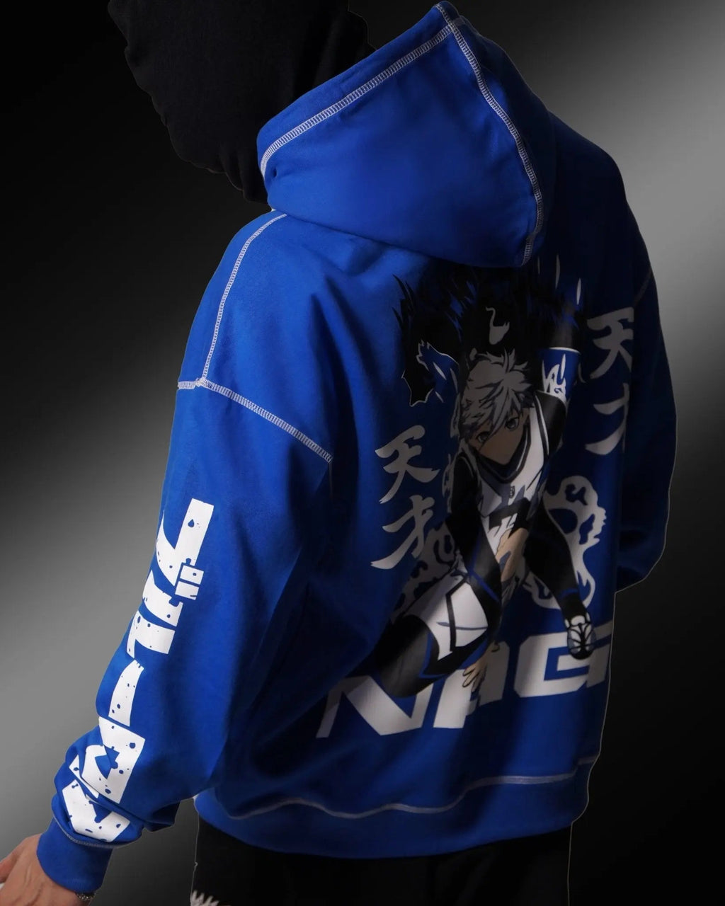 Blue Lock / Drop Shoulders / Oversized Hoodie ZAMS