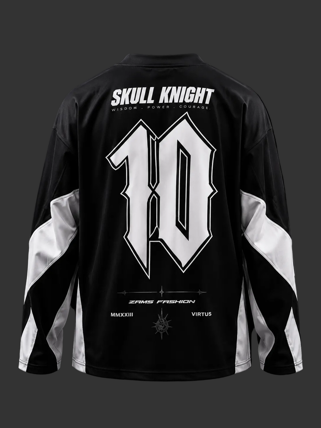 SKULL KNIGHT / BERSERK / OVERSIZED RAGLAN FULL SLEEVES T-SHIRT