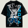 GOKU SUPER SAIYAN / ACID WASHED T SHIRT