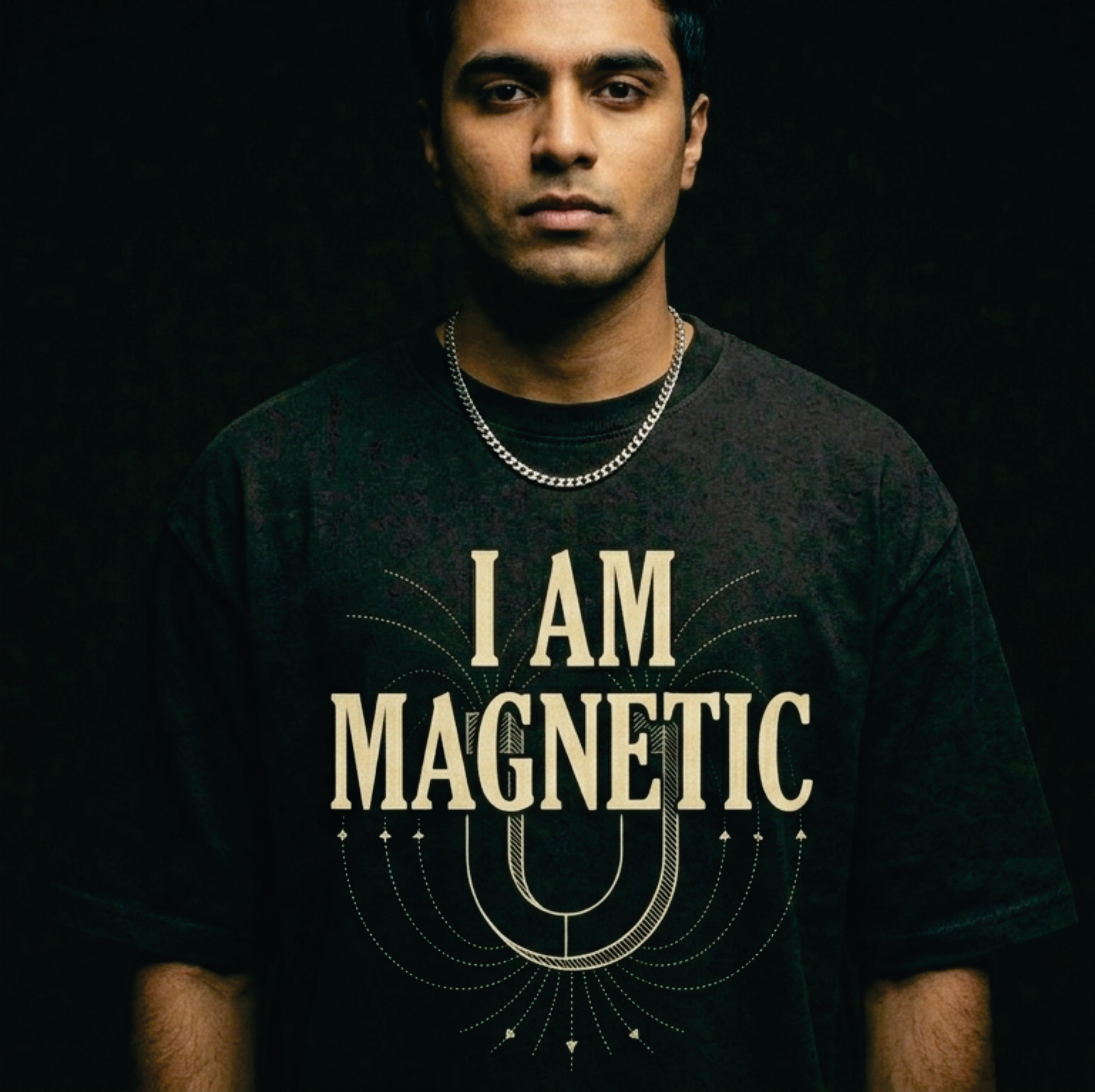 I AM MAGNETIC / OVERSIZED T SHIRT