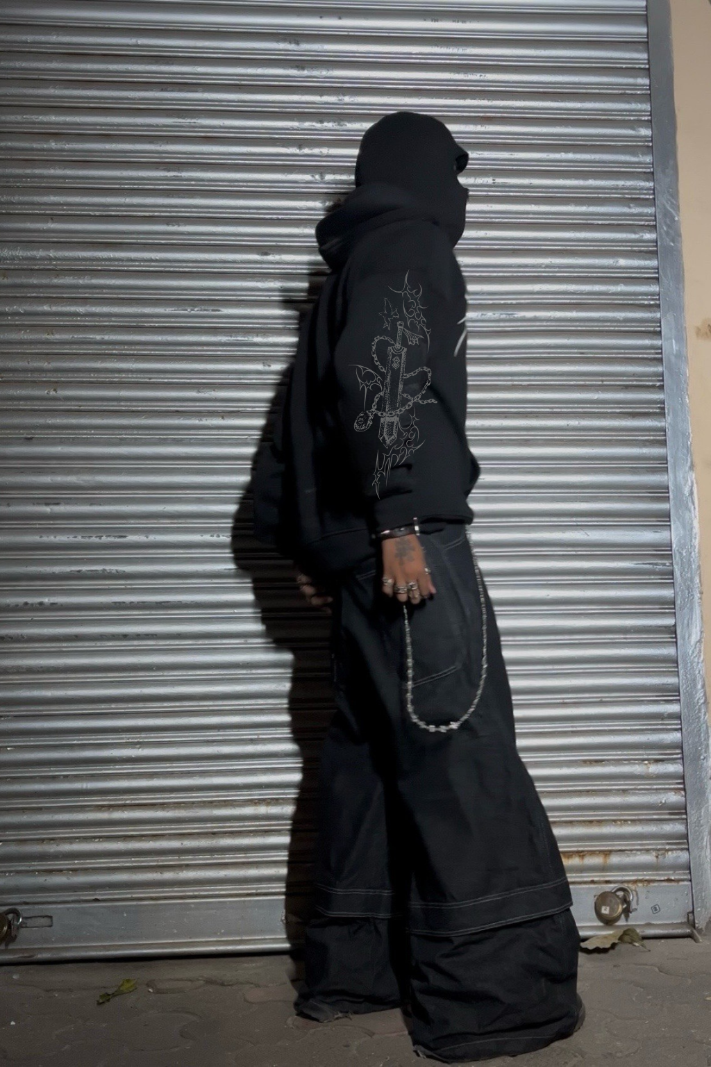 Sacrifice / Balaclava / Zipper Hoodie